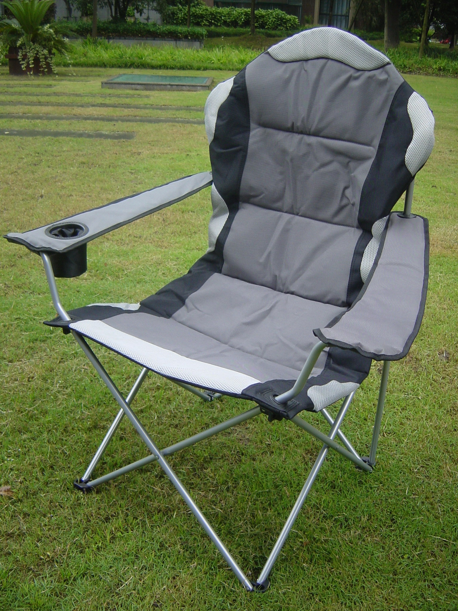 Klappstuhl Faltsessel Angelstuhl Deluxe Faltstuhl Campingsessel