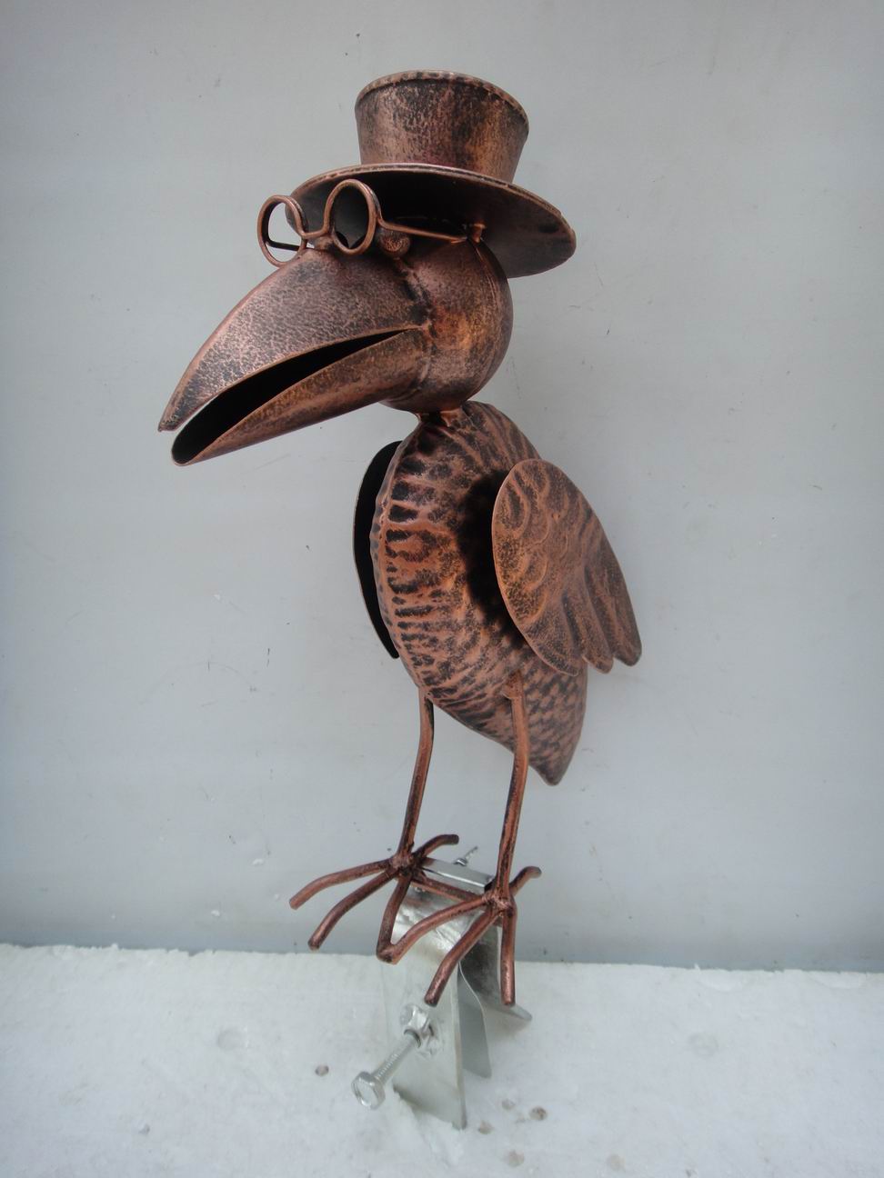 EULE Dachrinnenfigur Zierfigur Garten Dach Dachschmuck Dachfigur Zaunfigur #976
