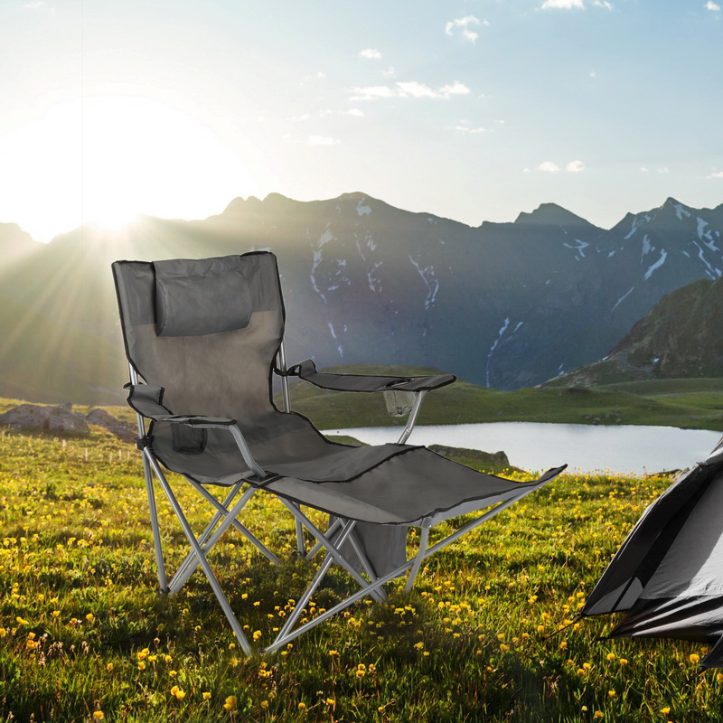 HI Regiestuhl Faltstuhl Klappstuhl Relax-Sessel Anglerstuhl Falt-Armlehnstuhl