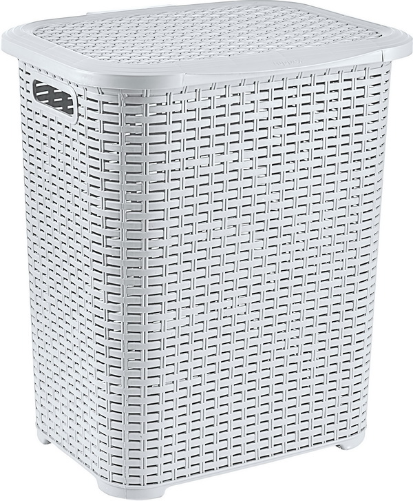 Wäschesammler Wäschekorb Wäschetonne+Deckel Wäschebox Wäschebehälter