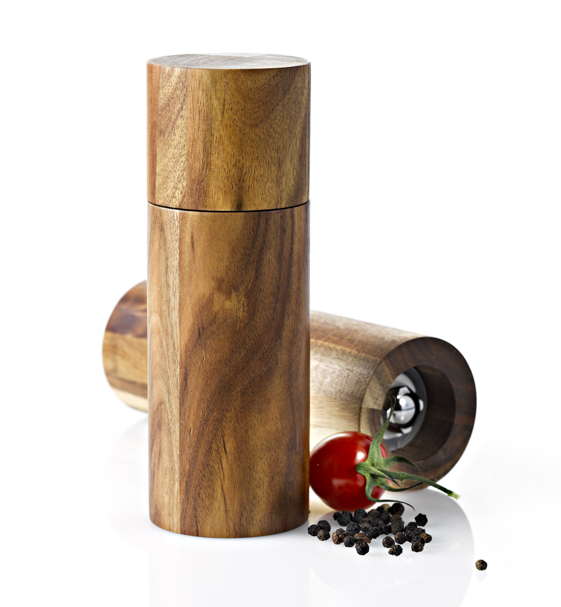 Salz-//Pfeffermühle Adhoc ACAZIA MP75 Pfeffer-//Salzmühle Gewürzmühle natur Holz