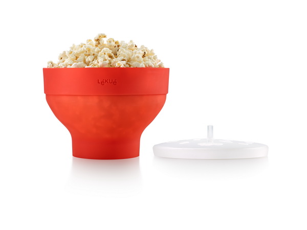 Lékué Mikrowellen-Popcorn-Maker Popcorn-Schale (0200226R10M017)